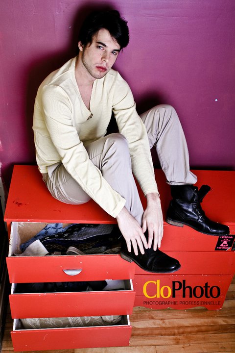Male model photo shoot of Clo Photo in Montreal-CLO studio