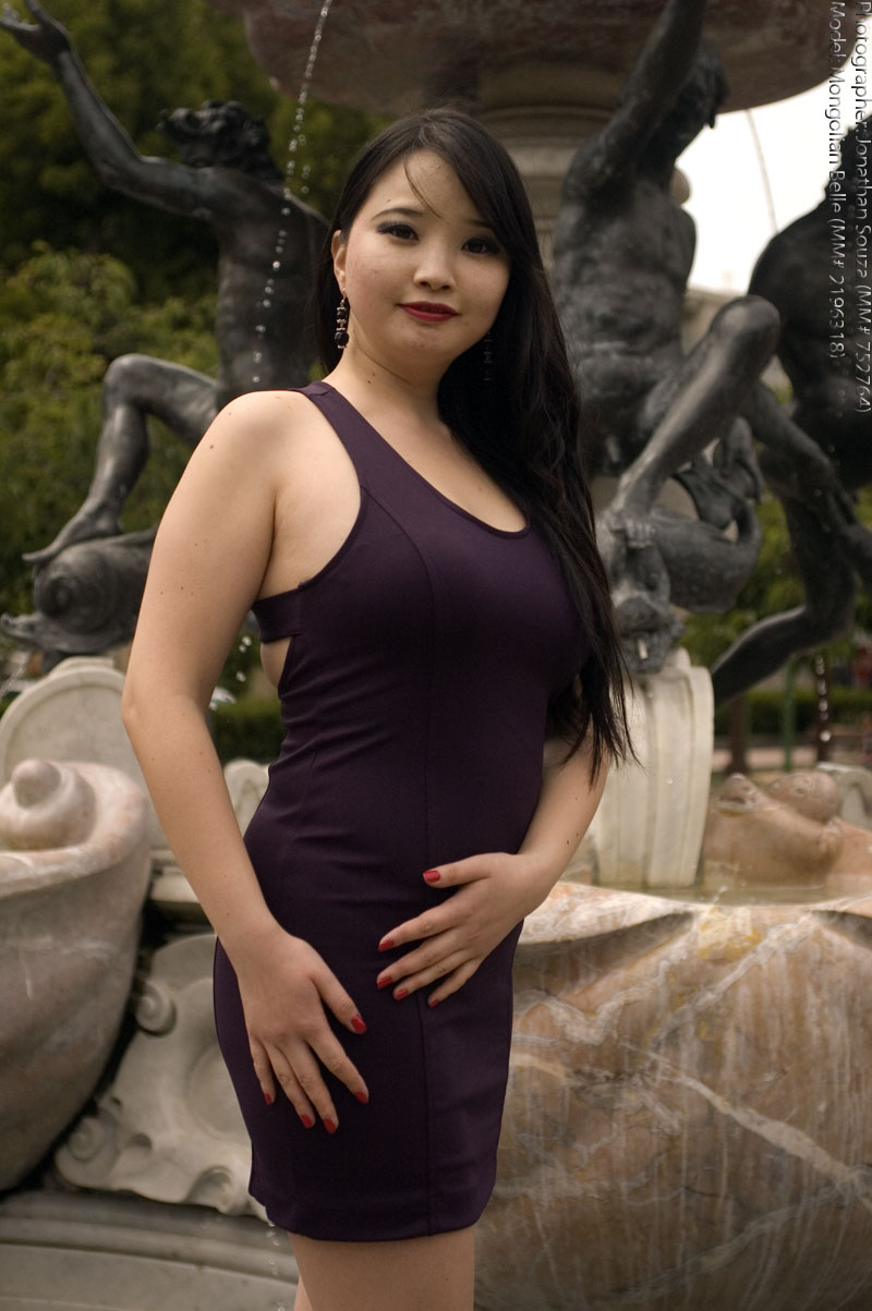 Male and Female model photo shoot of Jo Sou and Mongolian Belle in San Francisco, CA