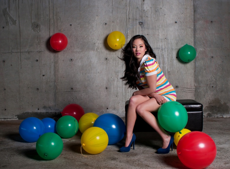 Female model photo shoot of Danielle Daniels Mua