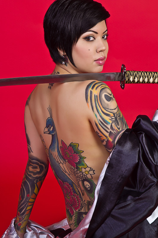 Female model photo shoot of Den Shi by EandJs Photography