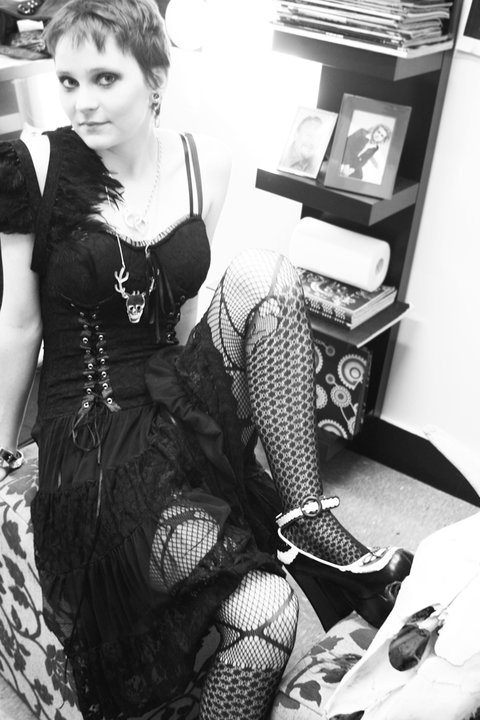 Female model photo shoot of Alibaby Merryweather in Matrix Tattoos