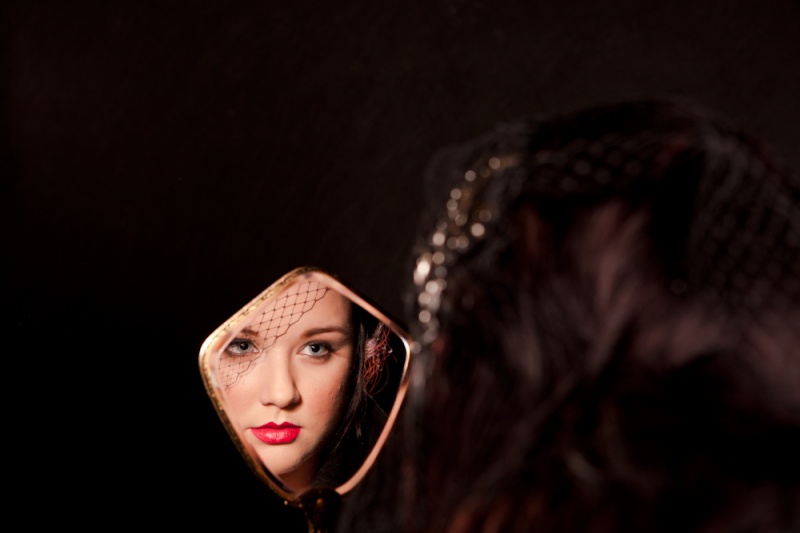 Female model photo shoot of Tasha Lea Makeup in Melbourne