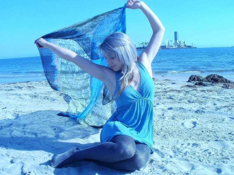 Female model photo shoot of Celene X in Long Beach