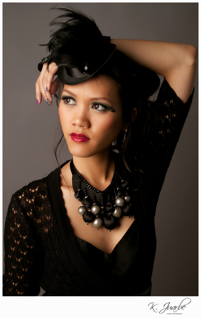 Female model photo shoot of Kristina Juarbe in KJP Studio Orlando, FL