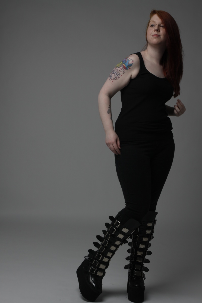 Female model photo shoot of Suzie Cyanide in Glasgow met