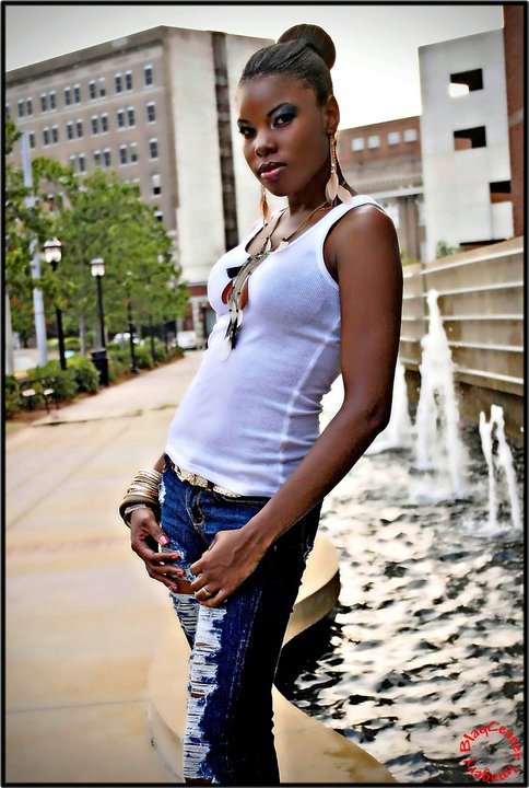 Female model photo shoot of starr j