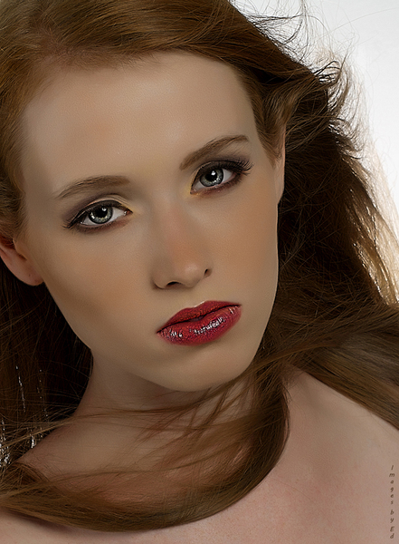 Female model photo shoot of Nicole -Makeup Artist and Brittany Hellmeister by Images By Ed