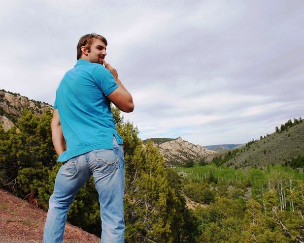 Male model photo shoot of Jaryd F in Flaming Gorge, UT