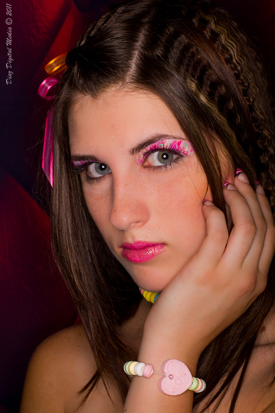 Female model photo shoot of Nicole -Makeup Artist and Taylor99 by Diaz Digital
