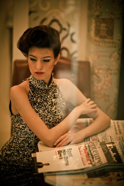 Female model photo shoot of Erica Denise Lee in intercontinental hotel singapore
