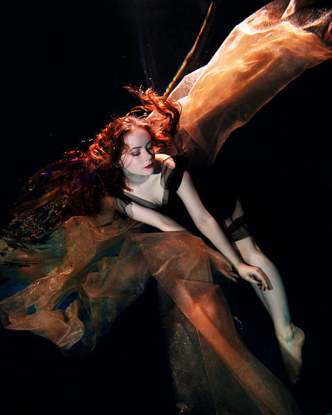 Female model photo shoot of Isabelle-Rose in Underwater shoot