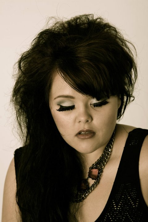 Female model photo shoot of Makeup by Hannah Jacka