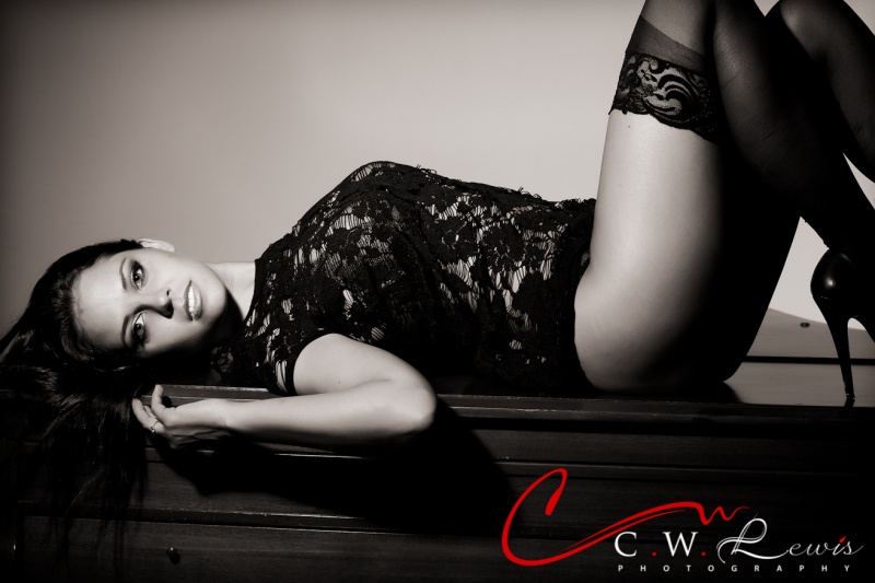 Female model photo shoot of C W Lewis Photography
