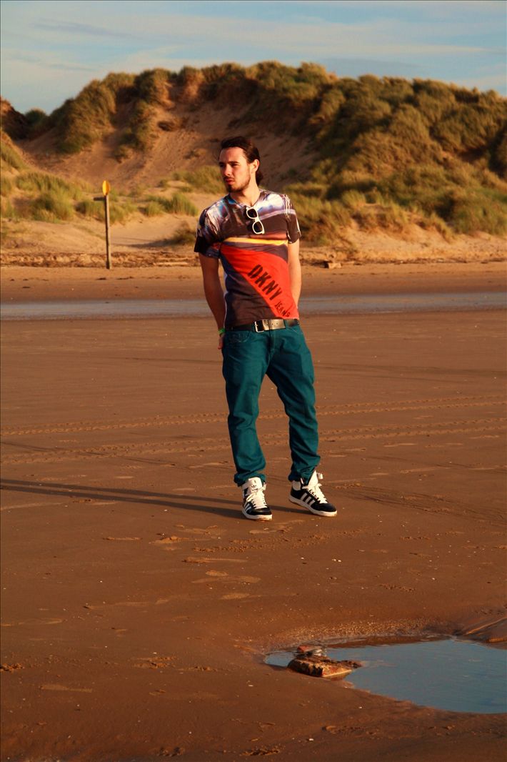 Male model photo shoot of MatthewJamesEdge in Formby Beach