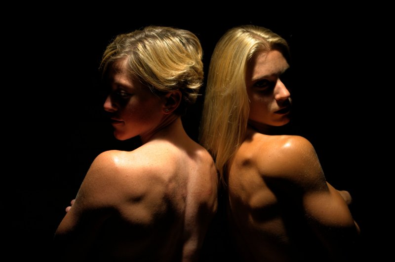 Male and Female model photo shoot of M Blaze Miskulin and Shana Martin