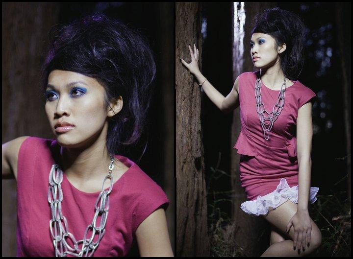 Female model photo shoot of Darling Lisa by Stephanie Aquino Smith in Santa Cruz, California, hair styled by Stacey Barton