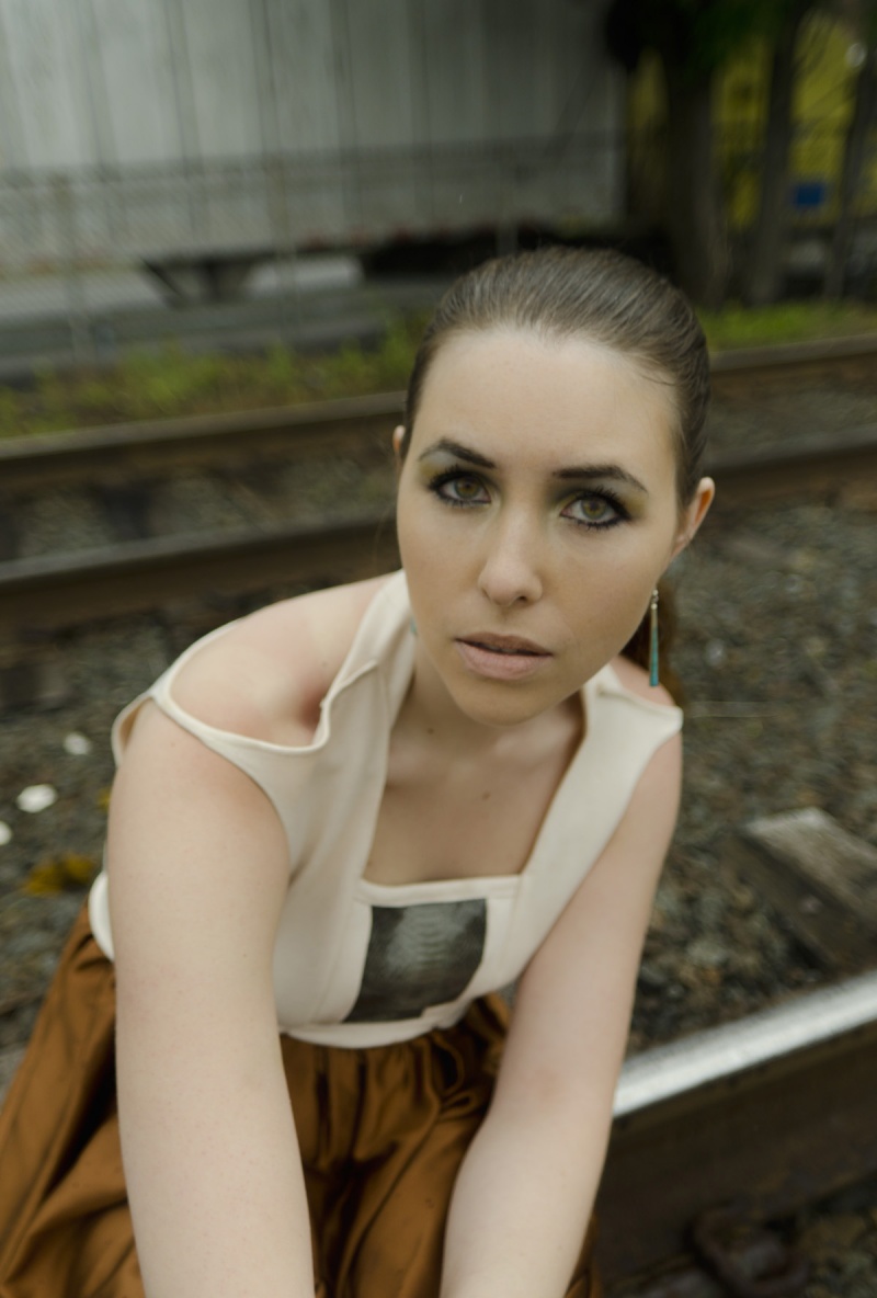 Female model photo shoot of Sarah Van Evera by BrokenShutter in Brooklyn