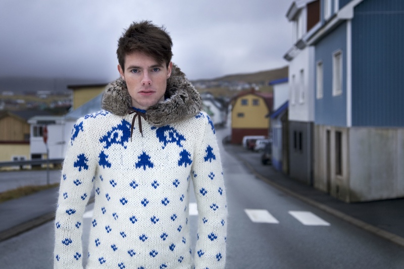 Male model photo shoot of Dan Helgi i Gong in Faroe Islands