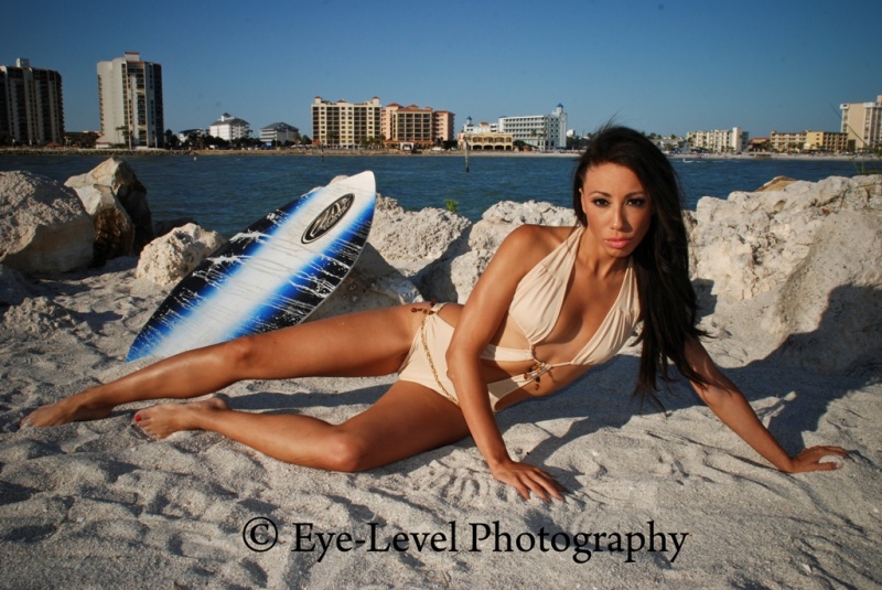 Male and Female model photo shoot of Frederick J Wood II and S O N Y _ OLIVEA in Sand Key Park Clearwater, Fl