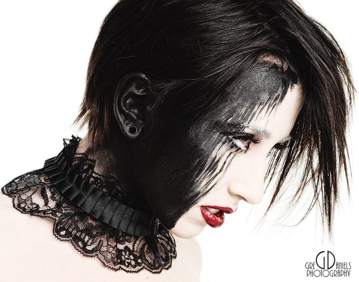 Female model photo shoot of drea by Greg Daniels, makeup by Rosies Artistry