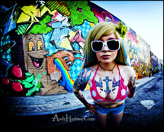 Female model photo shoot of MsRin Ravage by Andy Hartmark in Los angeles