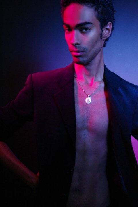 Male model photo shoot of Milan KGmodel