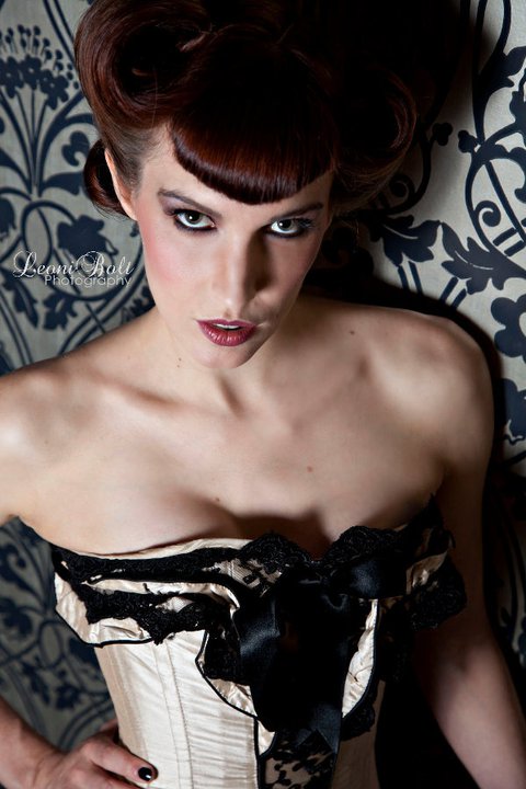 Female model photo shoot of Jaz Stevenson of Black Rose Makeup by Leoni Bolt Photography