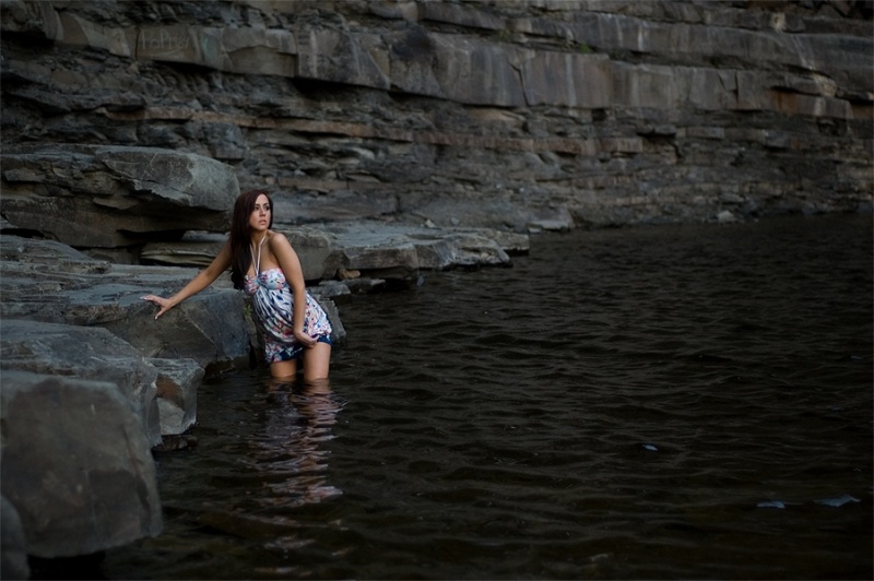 Female model photo shoot of Bethany-B in Salmon River Falls