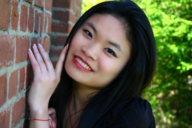 Female model photo shoot of Qing Yang by PhotoPower in York Redoubt National Historic Site