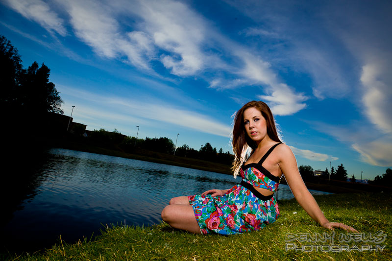 Female model photo shoot of Riley Pendergrast  by Denny Wells in Cuddy Park, Anchorage AK