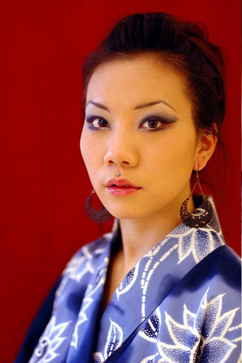 Female model photo shoot of Osaka Blue