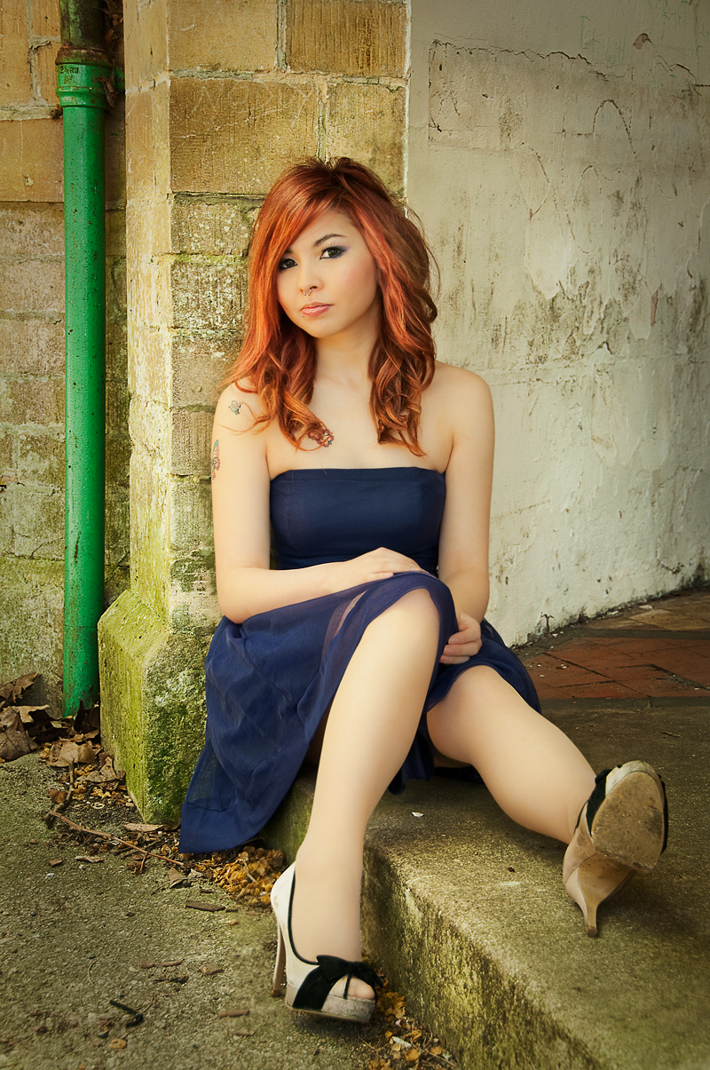 Male and Female model photo shoot of Martin C Photos and Maia Wolf in Headington Park, Oxford