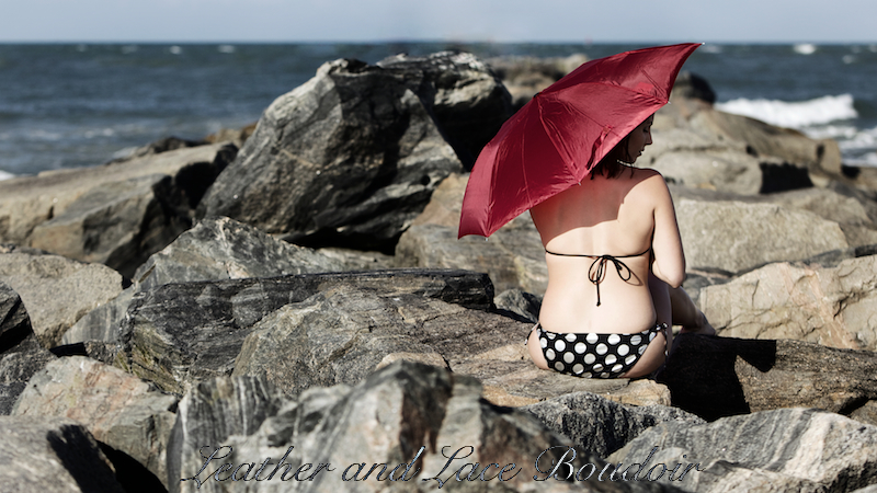 Male and Female model photo shoot of Leather-N-Lace Boudoir and Maria kent in New Smyrna Beach