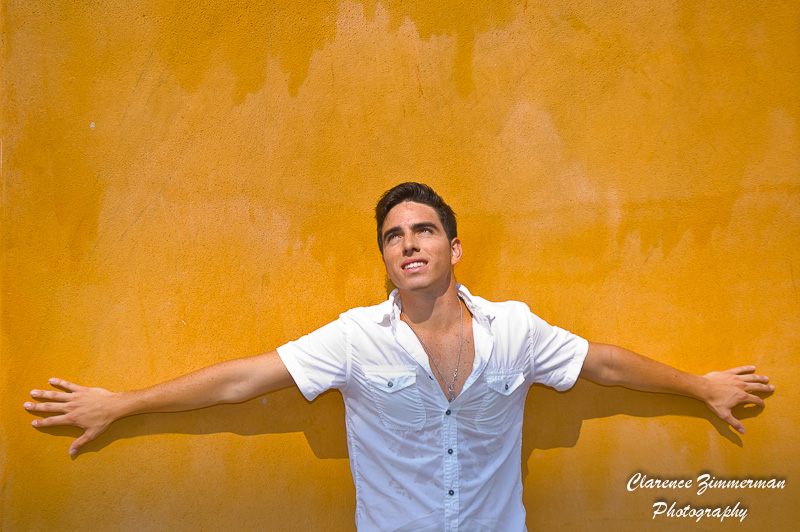 Male model photo shoot of Clarence Zimmerman in Orlando, Florida