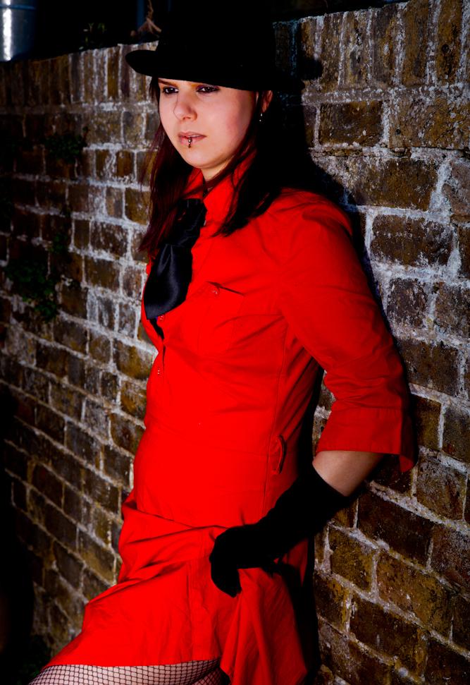 Female model photo shoot of rockin-red