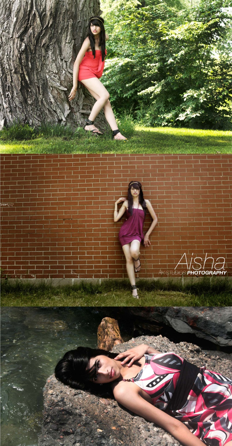 Male and Female model photo shoot of Ranux and Aisha Abdul in Toronto island
