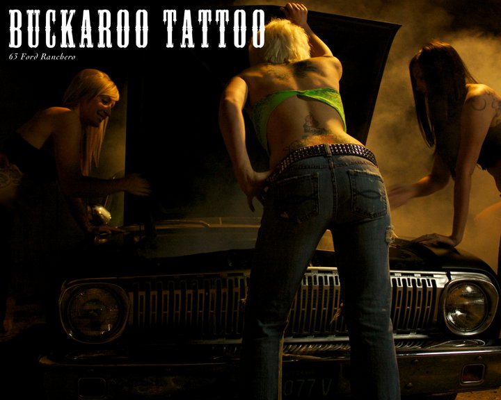 Female model photo shoot of TattooFreak24
