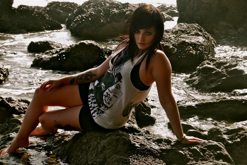 Female model photo shoot of Alyssa Bingham in Malibu, CA