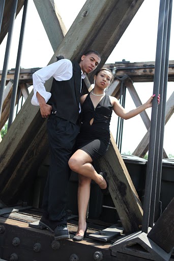Female and Male model photo shoot of Keiko Thompson and Corey T Clark by Rodolfo  Abel Lopez