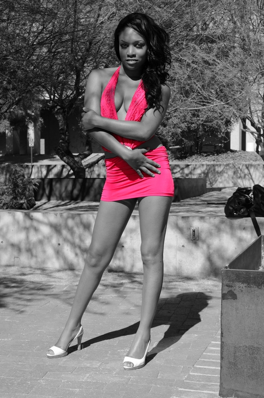 Male and Female model photo shoot of Paul B Moore and Carrie Lexx in Tucson