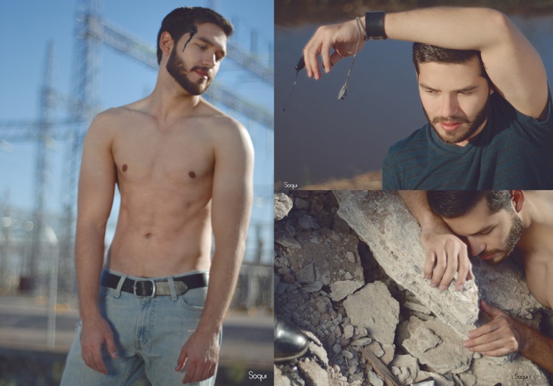 Male model photo shoot of Soqui