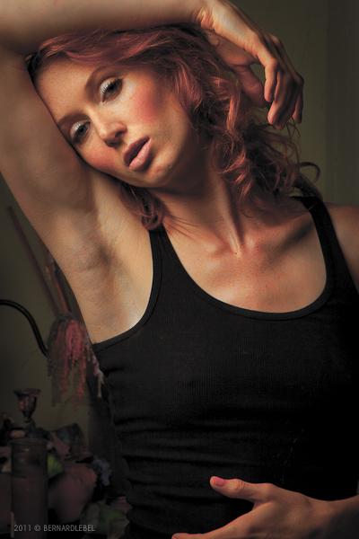 Female model photo shoot of Jill Evyn by Bernard Lebel