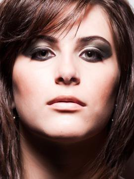 Female model photo shoot of Valentina Lopez Make Up
