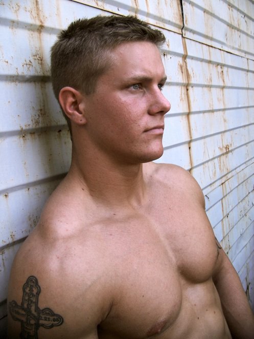 Male model photo shoot of Case  Smith