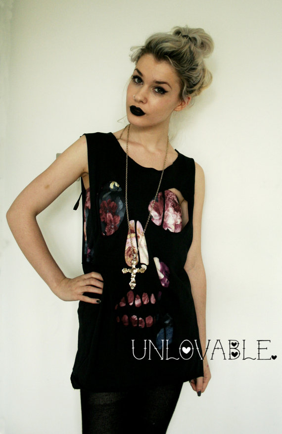 Female model photo shoot of Unlovable Clothing 