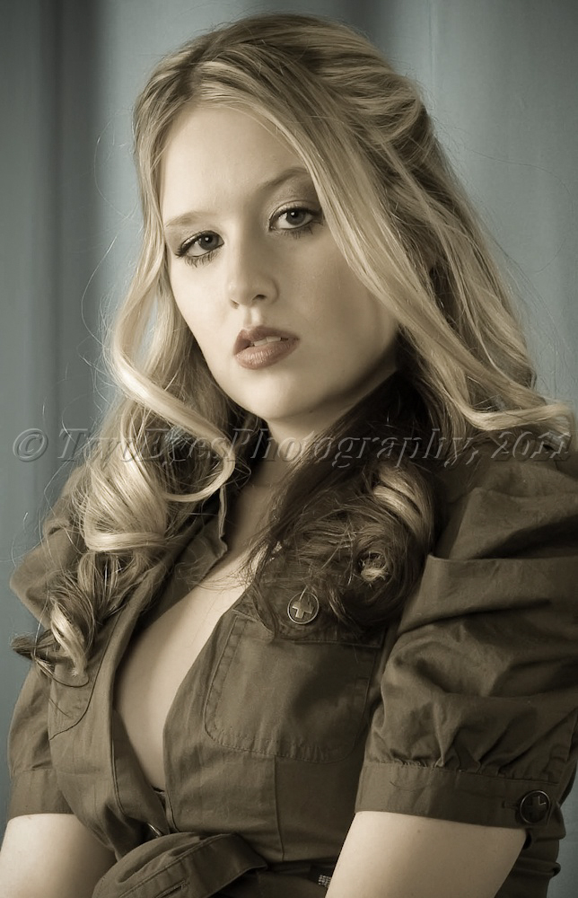 Female model photo shoot of Avery Volk by TwoEyesPhoto