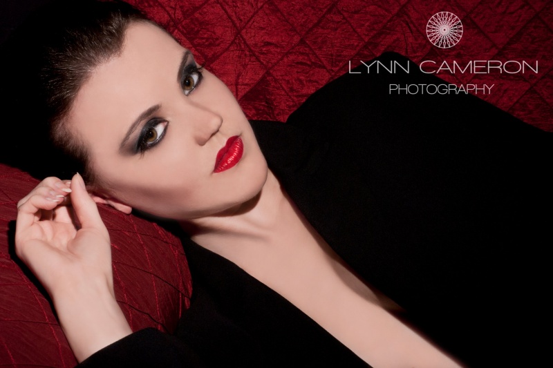 Female model photo shoot of FJ Make Up Artistry and Nicole Abbott by LynnCameron Photography in Dundee
