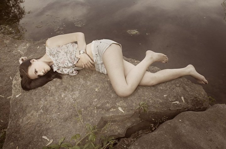 Female model photo shoot of Cath Marleau by Sebastien Fiss
