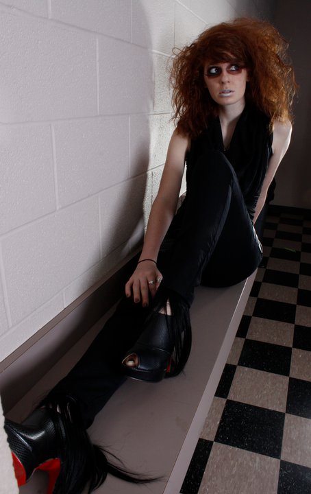 Female model photo shoot of Sarah_Eileen in Kent State University