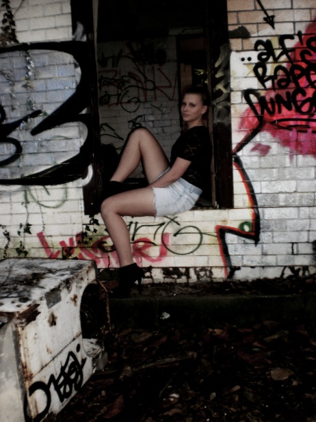 Female model photo shoot of CEMBB Photography in Springbrook, Australia